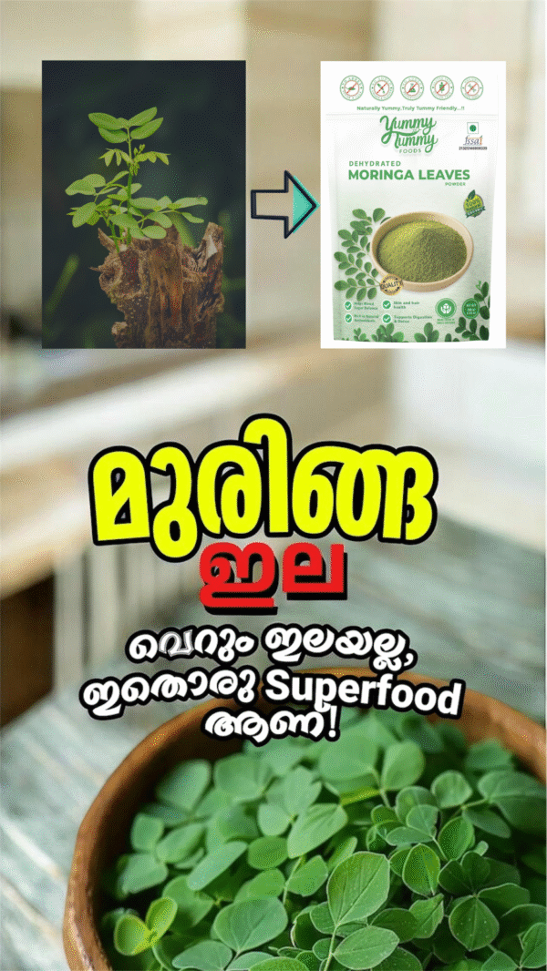Dehydrated Moringa Leaves Powder_75g – Yummy Tummy Foods