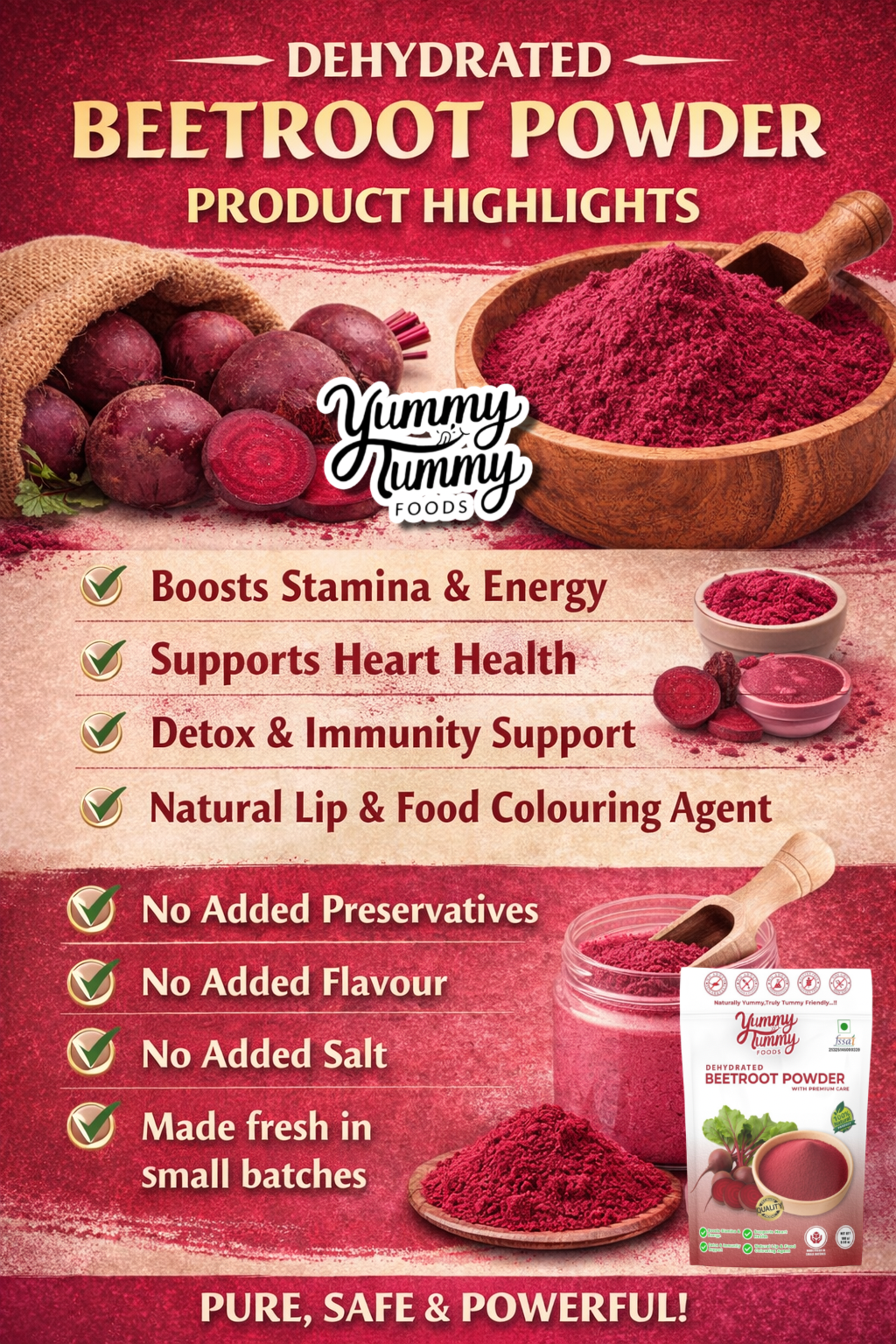 Dehydrated Beetroot powder - Image 2