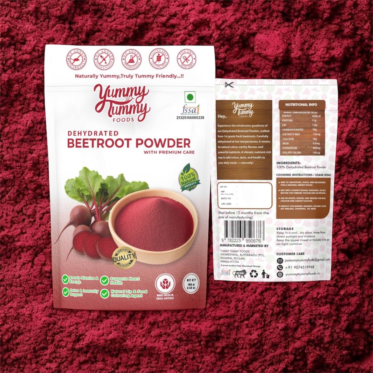 Dehydrated Beetroot powder - Image 3