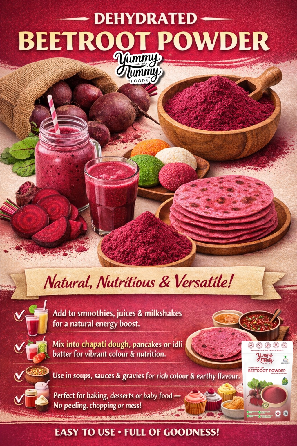 Dehydrated Beetroot powder - Image 4