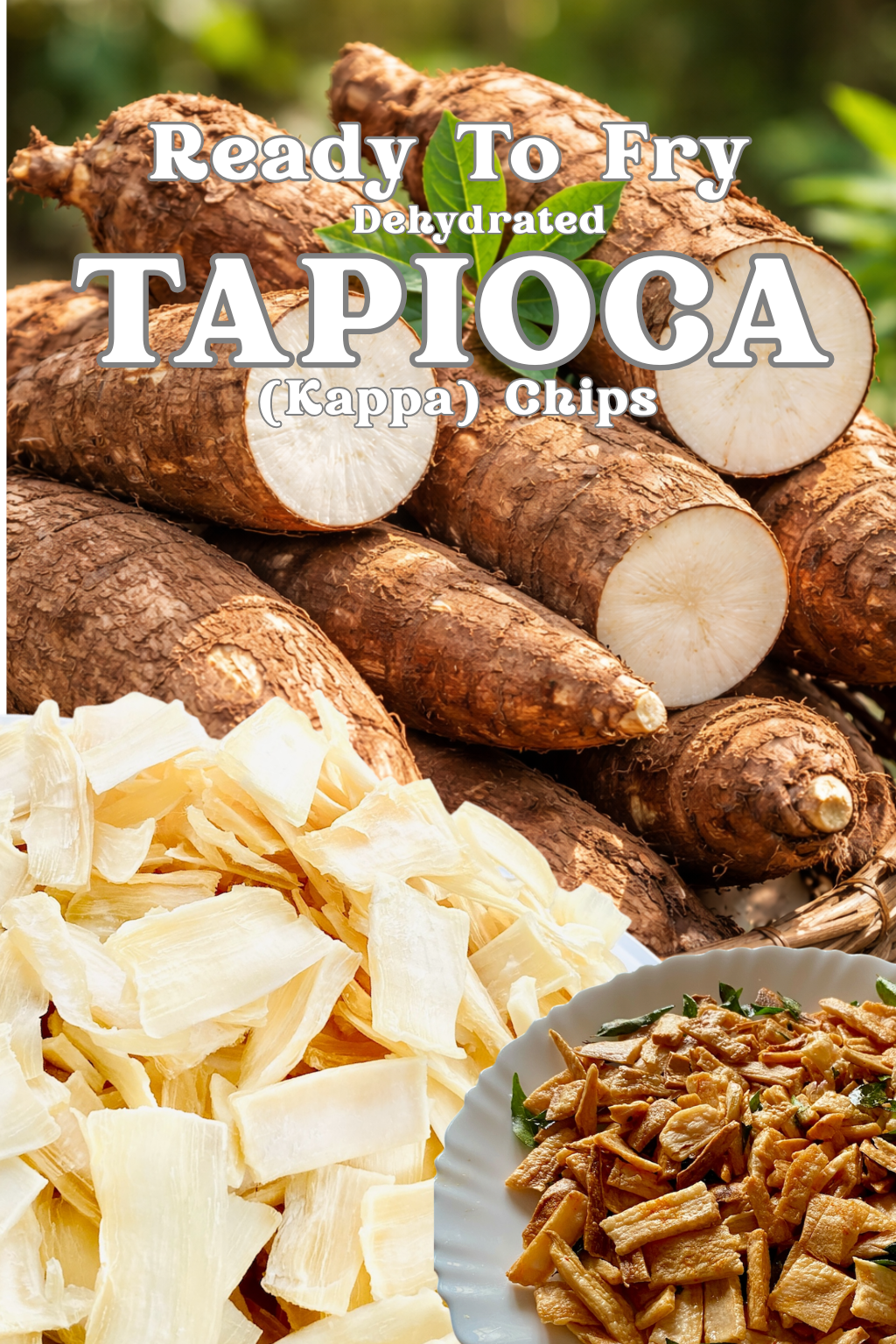 Premium Ready-to-Fry Dehydrated Tapioca - Image 3