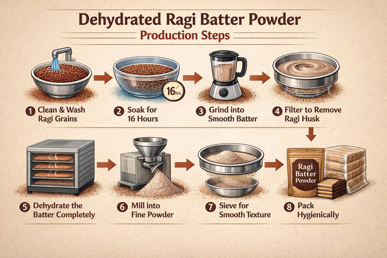 RAGIVITA: Dehydrated Ragi Batter Powder - Image 2